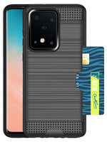 Slidable Card Holder case for Galaxy S20 Ultra