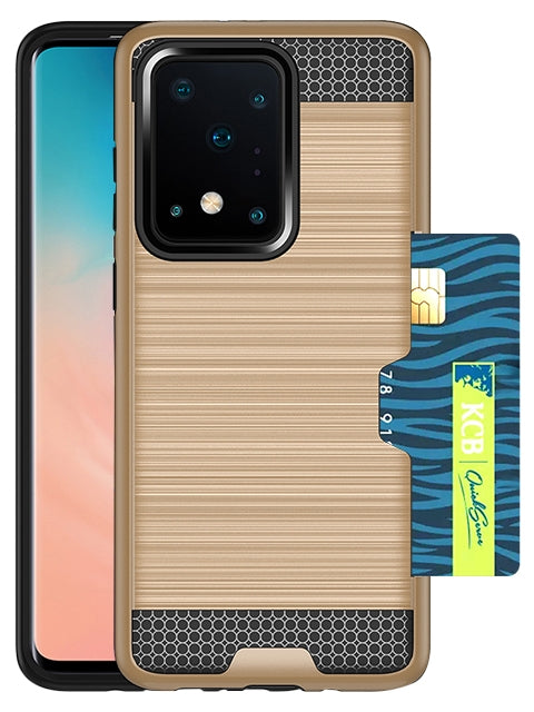 Slidable Card Holder case for Galaxy S20 Ultra