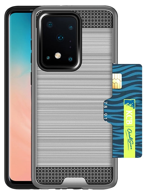 Slidable Card Holder case for Galaxy S20 Ultra