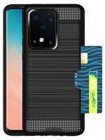 Slidable Card Holder case for Galaxy S20 Ultra