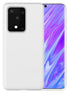 Colorful Liquid Silicone Gel Rubber Case for Samsung Galaxy S20 Ultra  (6.9") - Hot Pink