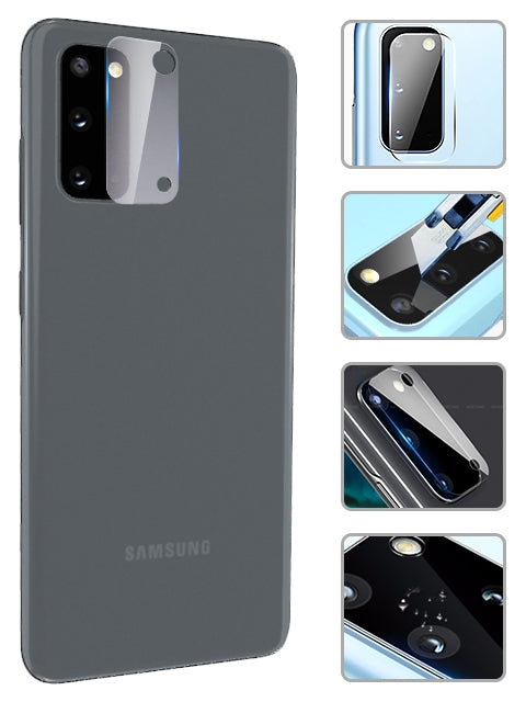Camera Tempered High Definition Camera Lens Protector for Samsung Galaxy S20- Clear