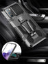 Back Clip Magnetic GPS car mount Phone Holder for Samsung Galaxy S20 FE (6.5") - Gray
