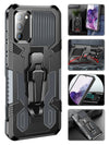 Back Clip Magnetic GPS car mount Phone Holder for Samsung Galaxy S20 FE (6.5") - Gray