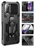 Back Clip Magnetic GPS car mount Phone Holder for Samsung Galaxy S20 FE (6.5") - Gray