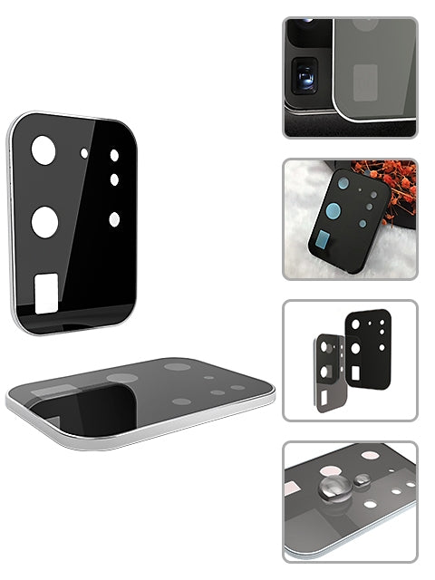 Camera Tempered High Definition Camera Lens Protector for Samsnug Galaxy S20 Ultra - Gray