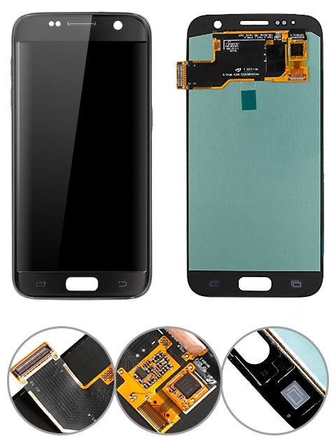 OLED Replacement Display with Touch Screen for Samsung Galaxy S7 (5.1") - Black