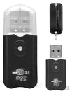 MicroSD to USB 2.0 memory card reader