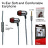 Hi-fi Stereo Universal Earphone with Noise Isolation - Silver