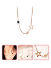 A Dozen of Star Designed Necklace Silver Crystal for Women and Girls (X160)