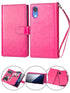 iPhone XR 2 in 1 Leather Wallet Case With 9 Credit Card Slots and Removable Back Cover 